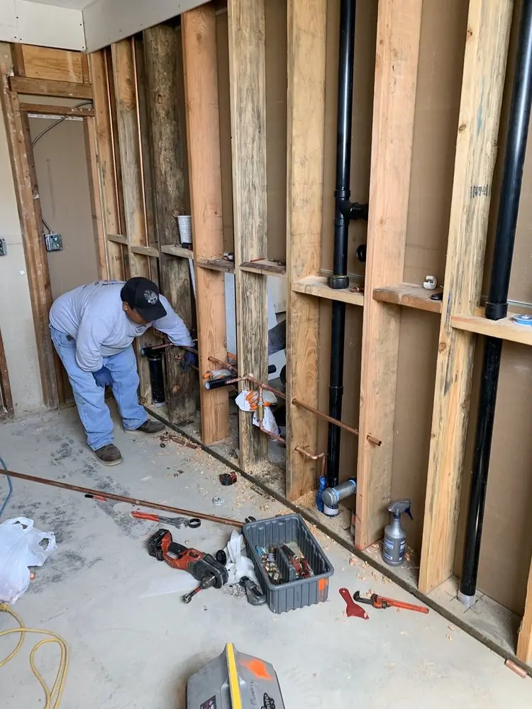 Commercial rough-in plumbing for Trenchless Sewer Repair in Brooklawn
